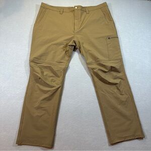 Mountain Khakis Ridgeline‎ Hybrid Pants Men’s 44x30 Tobacco Brown EUC Outdoor